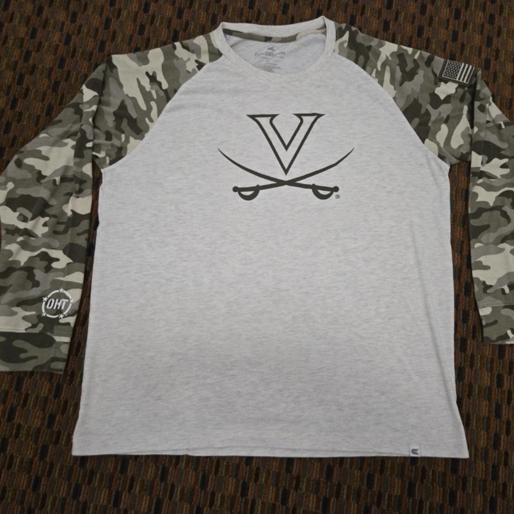 Colosseum UVA Cavaliers Long Sleeve Shirt